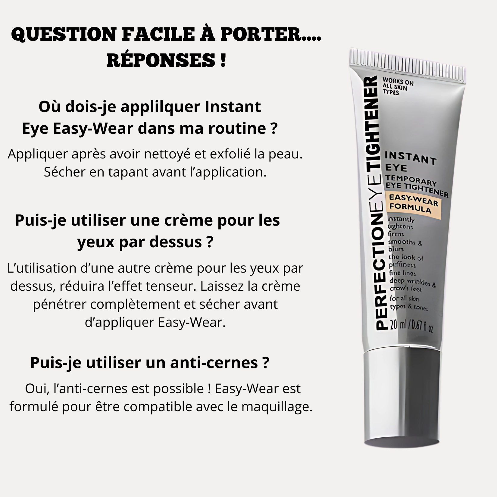 INSTANT GLOW - Crème Lift Immédiat & Anti-âge